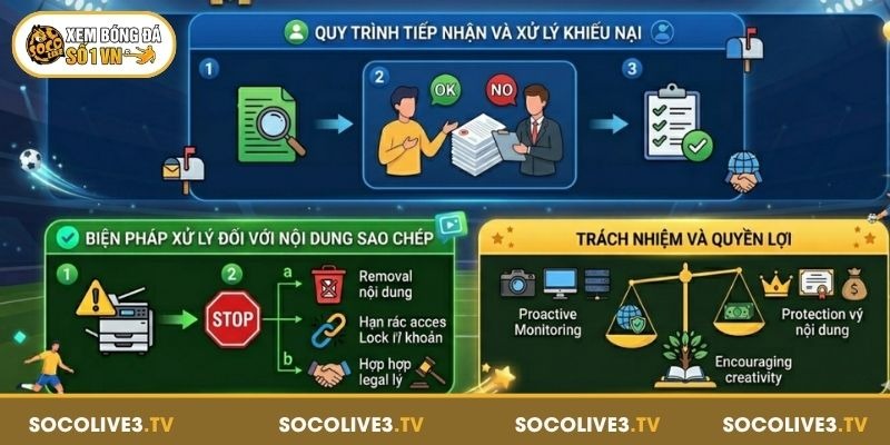 Trách nhiệm của Socolive trong việc bảo vệ bản quyền